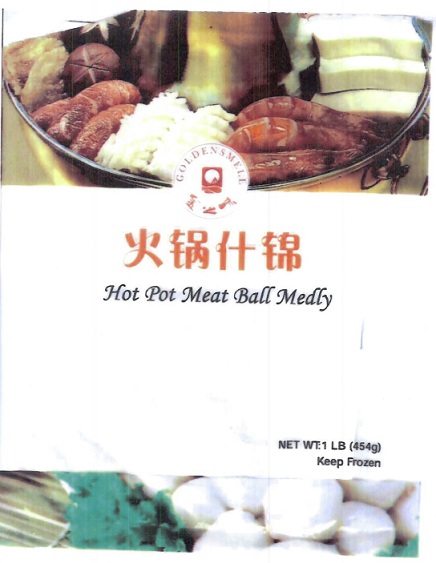Strong America Limited ISSUES ALLERGY ALERT ON UNDECLARED EGG IN Golden Smell Hotpot Meat Ball Medley